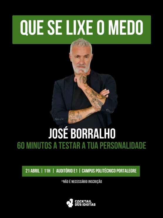 José Borralho no Cocktail dos Idiotas